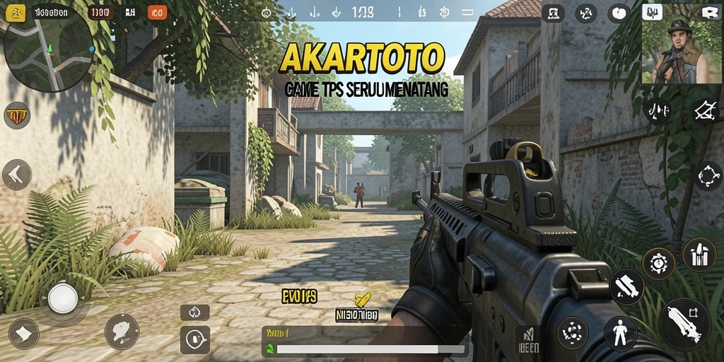 Tampilan gameplay seru dalam AKARTOTO dengan aksi yang mendebarkan.