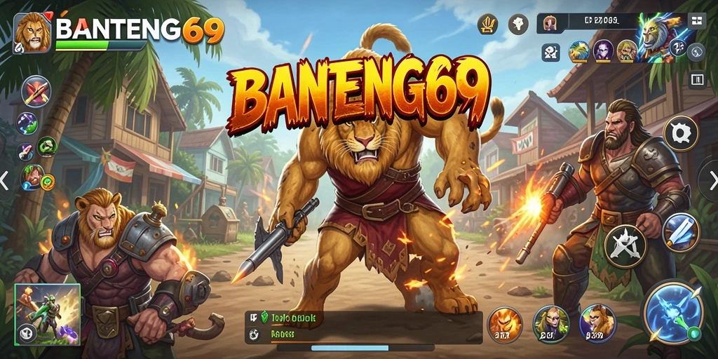 Tampilan antarmuka utama BANTENG69 yang user-friendly dan fungsional.