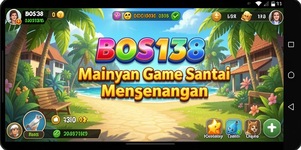 Tangkapan layar utama menampilkan momen seru dalam gameplay Casual.