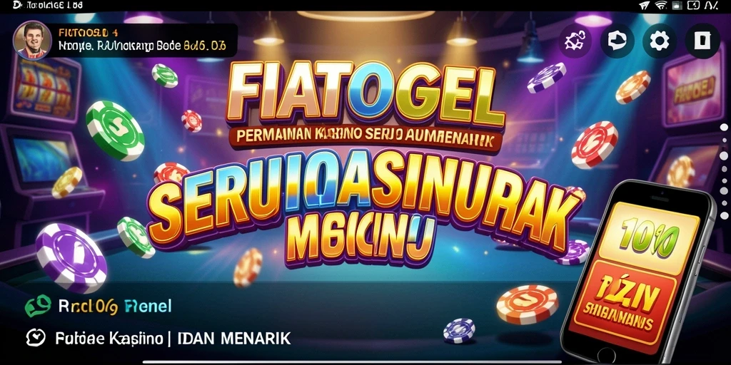 Tampilan gameplay FIATOGEL yang seru dan mendebarkan.