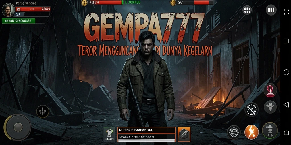 Tangkapan layar GEMPA777 menampilkan suasana gelap dan gameplay yang menegangkan.