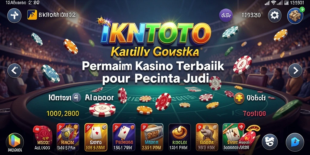 Screenshot utama IKNTOTO menunjukkan gameplay menegangkan dengan grafis yang menawan.