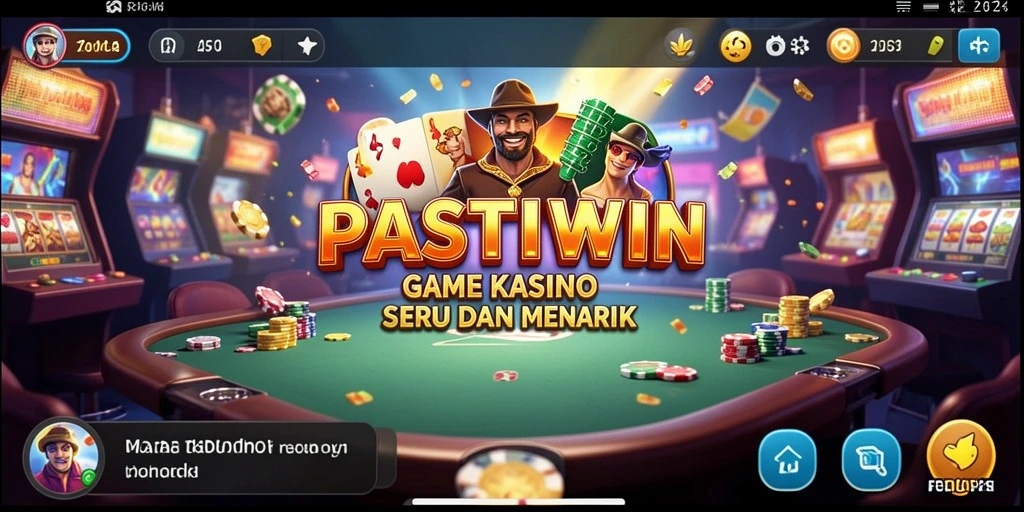 Tampilan gameplay PASTIWIN yang mendebarkan dan menyenangkan.