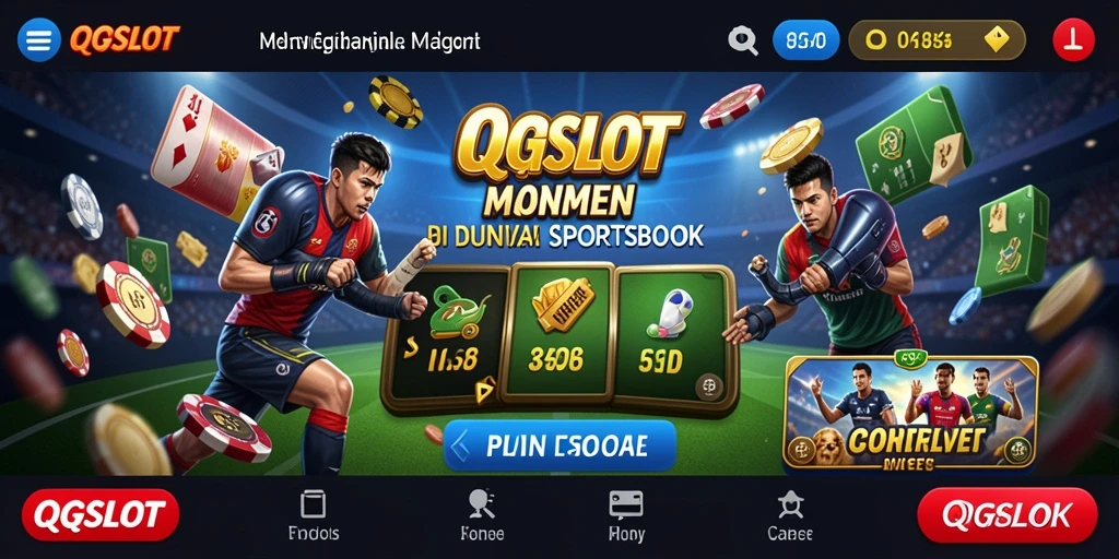 Tampilan screenshot QQSLOT menampilkan pengalaman taruhan yang interaktif.