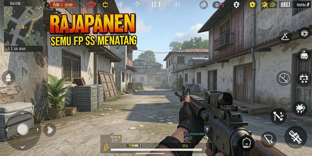 Tampilan gameplay RAJAPANEN yang intens dan mendebarkan.
