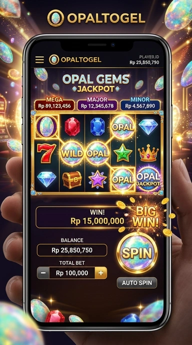 Layar pengaturan akun di aplikasi opaltogel untuk keamanan tambahan.